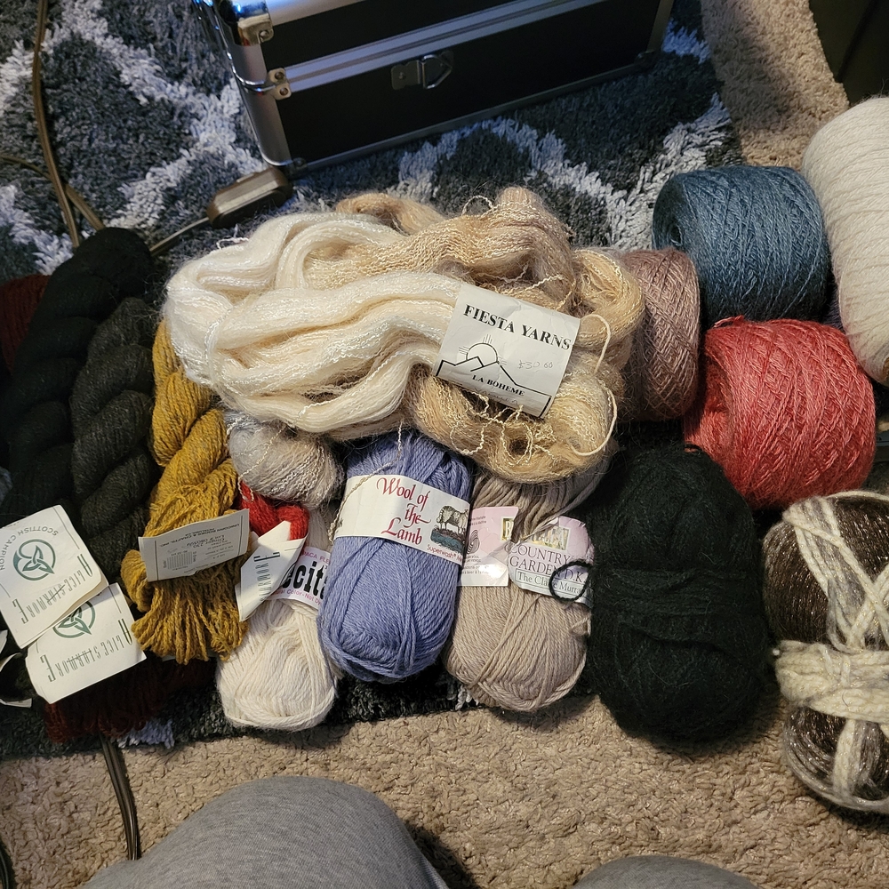 New Assorted Cashmere And Merino Wool Color Yarn Set